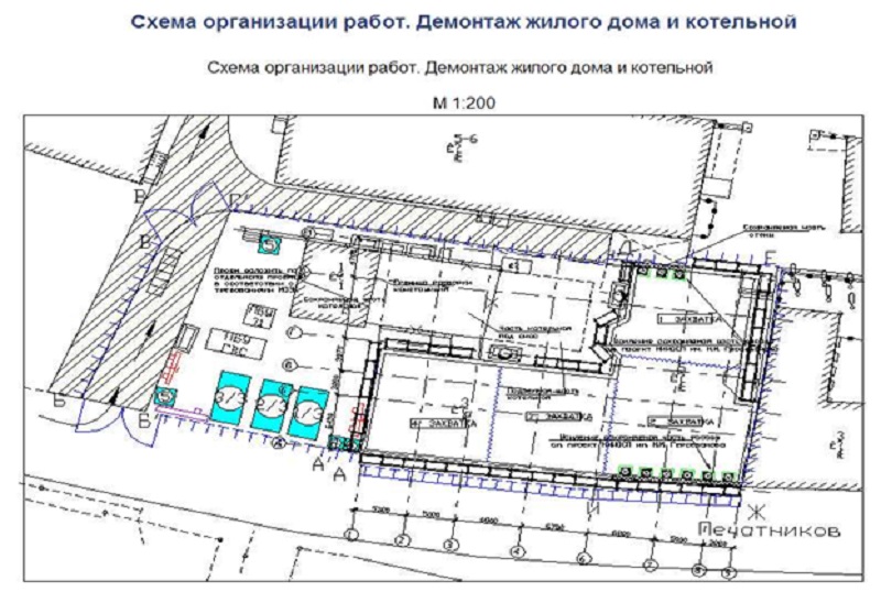 Сп проект организации демонтажа